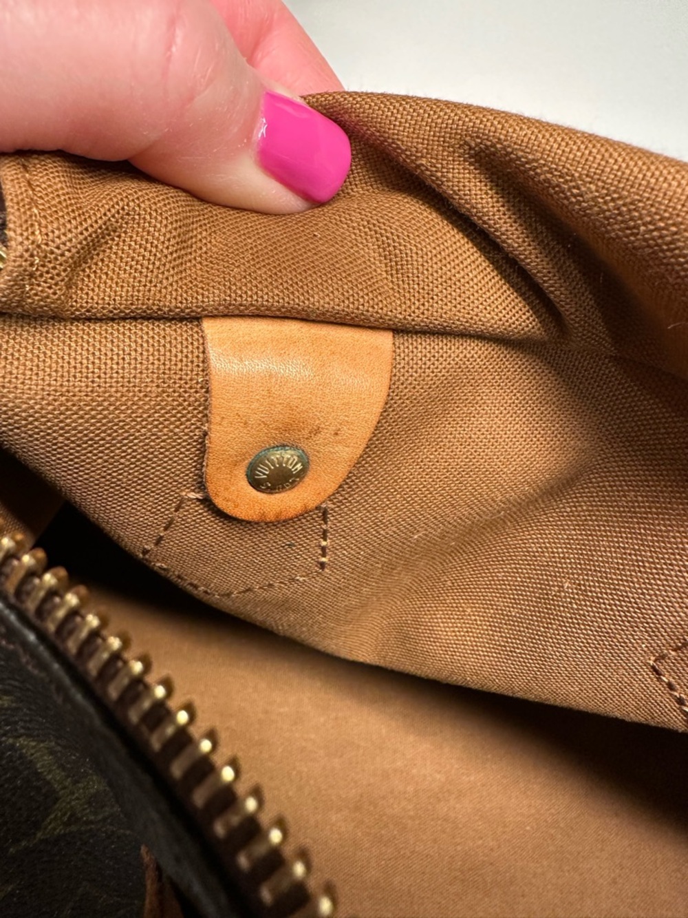 Louis Vuitton Brown Monogram Speedy 25 Top-Handle Bag - Picture 13 of 15